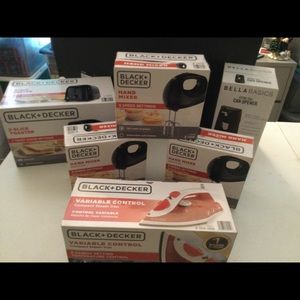 Black & Decker, small appliances,  boots. Croc-Pot